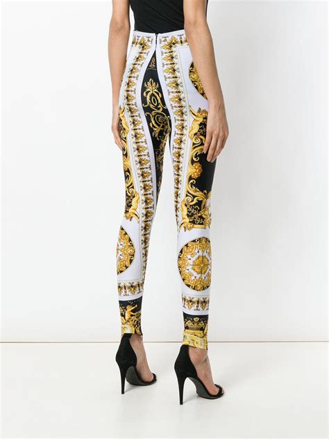 versace leggings womens